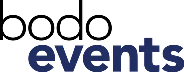 Logo von Events, das für die Planung und Organisation von Veranstaltungen steht.