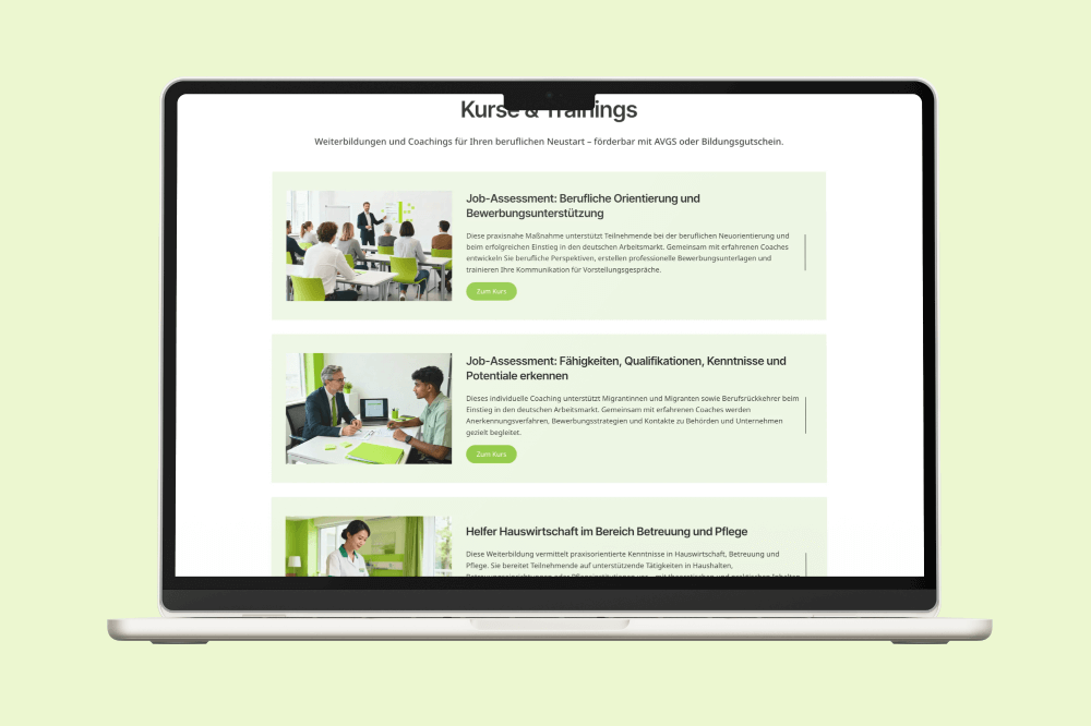 http://Laptop%20mit%20einer%20Webseite,%20die%20verschiedene%20Kurse%20und%20Trainings%20zur%20beruflichen%20Weiterbildung%20zeigt,%20einschließlich%20Job-Assessments%20und%20Coaching-Angeboten%20für%20die%20Unterstützung%20beim%20Einstieg%20in%20den%20Arbeitsmarkt.